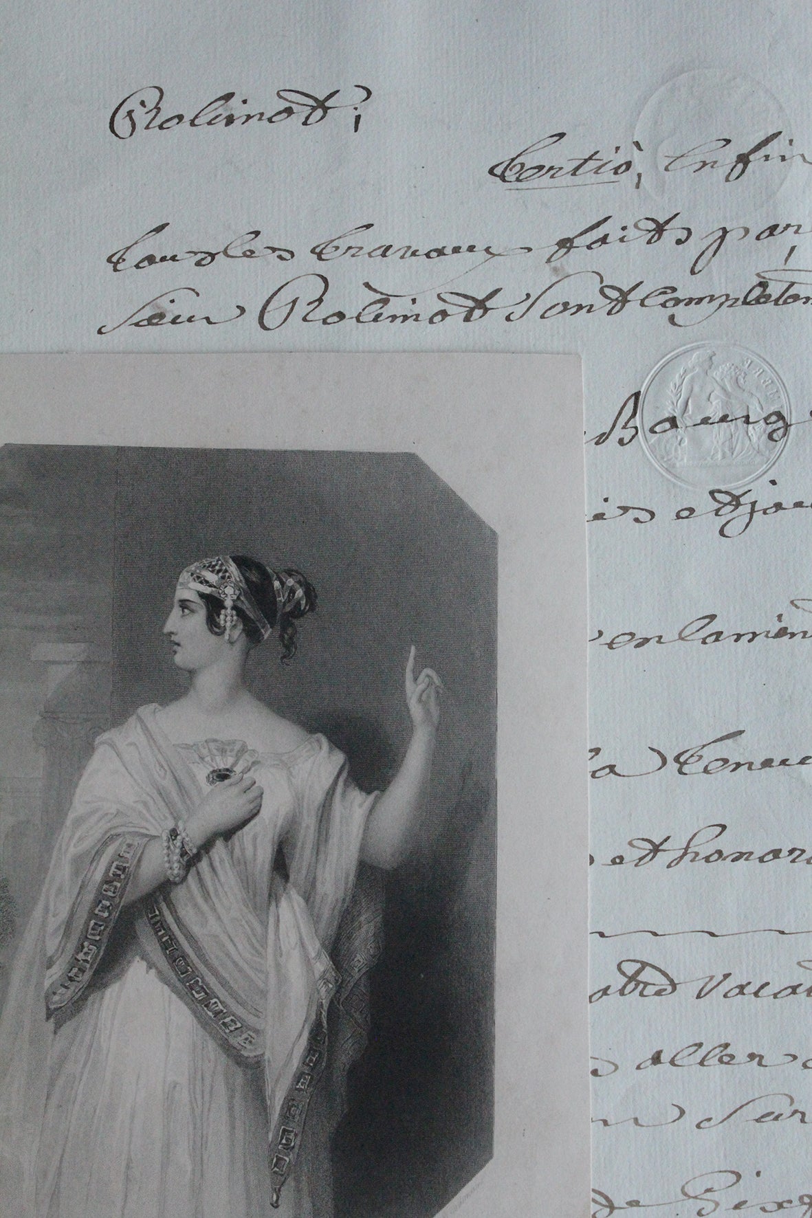 Portrait & Parchment - Portia
