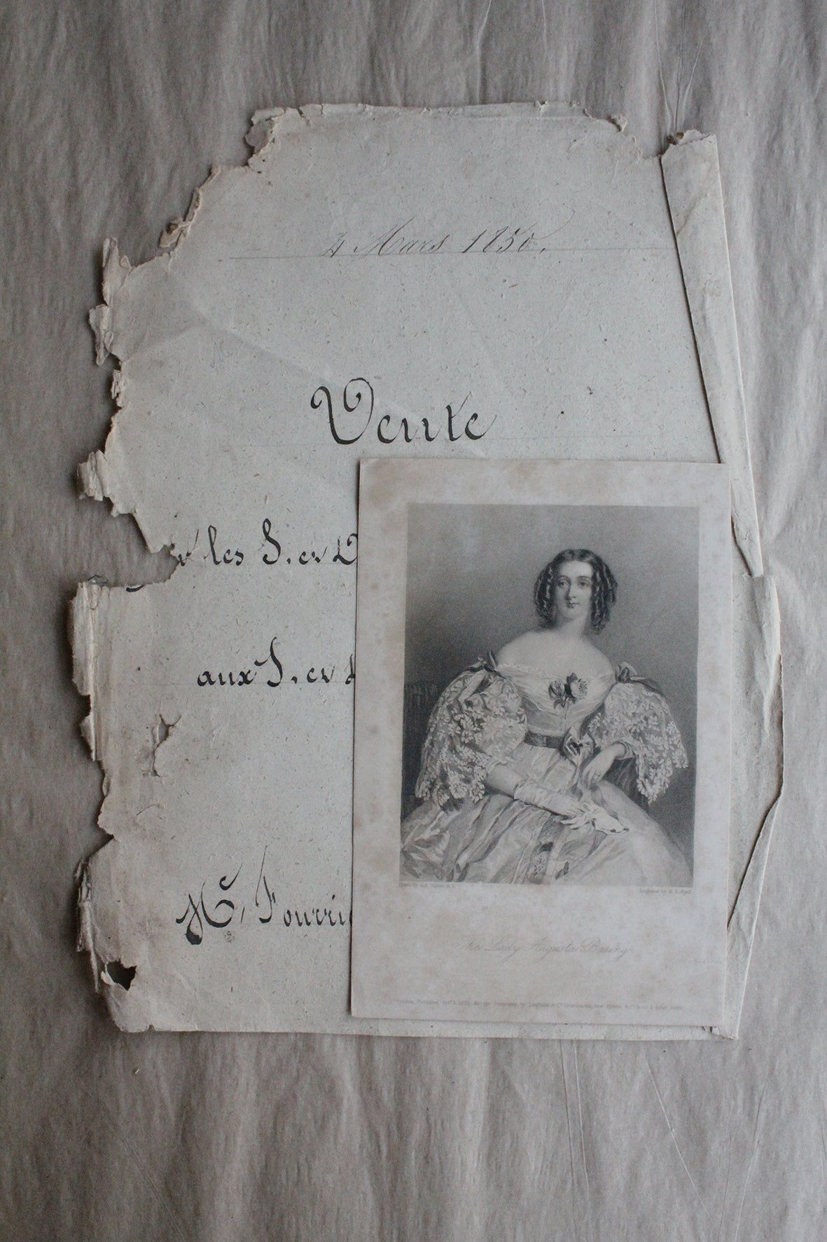 Portrait & Parchment- Augusta