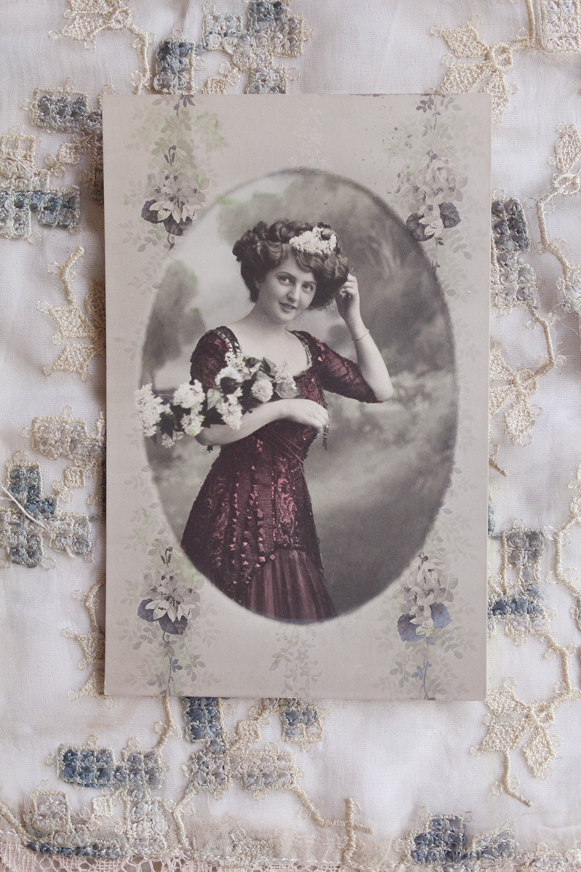 Old Postcard - Miss G Denman
