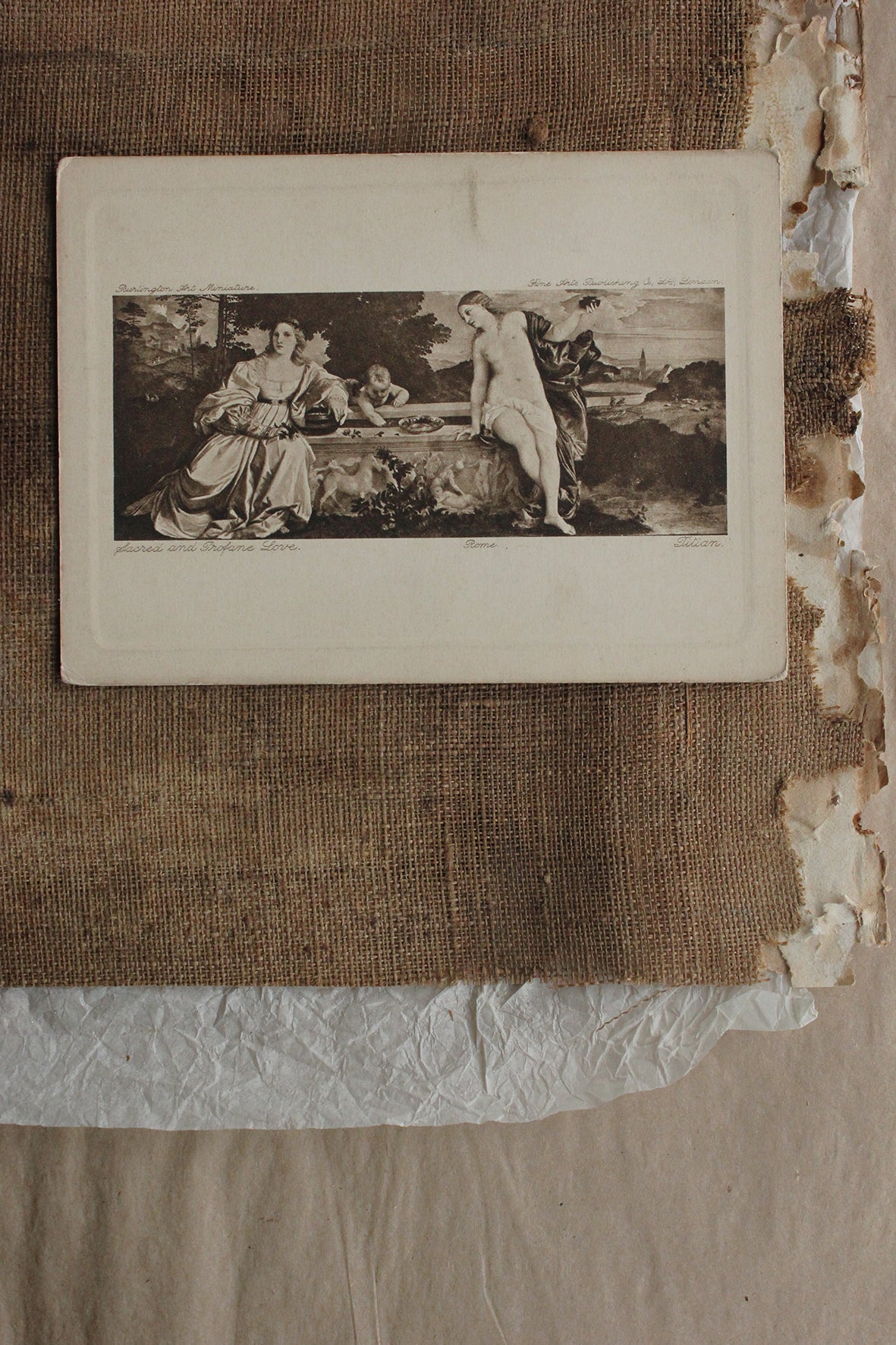 Old Burlington Art Miniature - Sacred & Profane Love