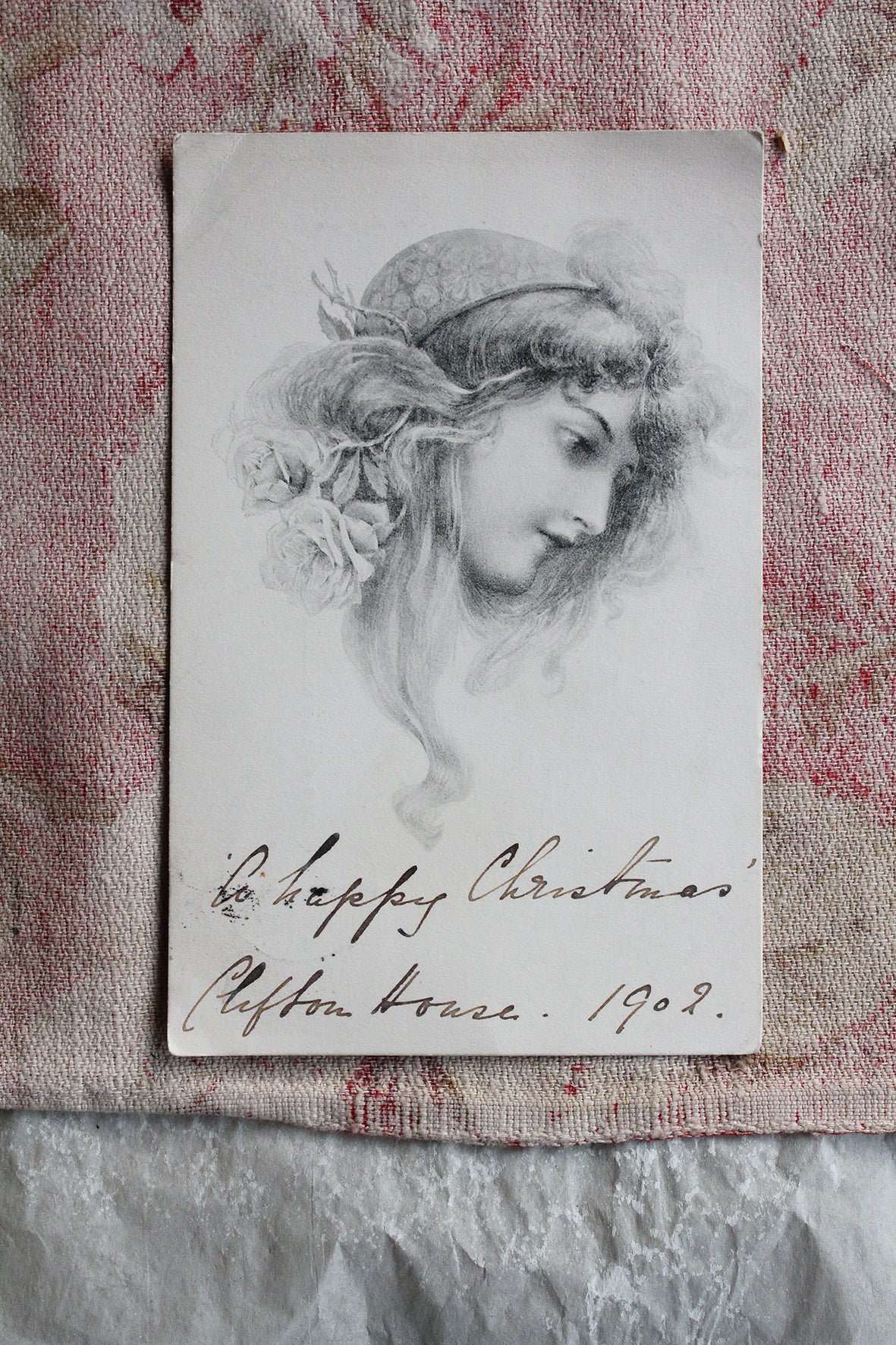 Old Collectable Postcard - Sentiment - 7
