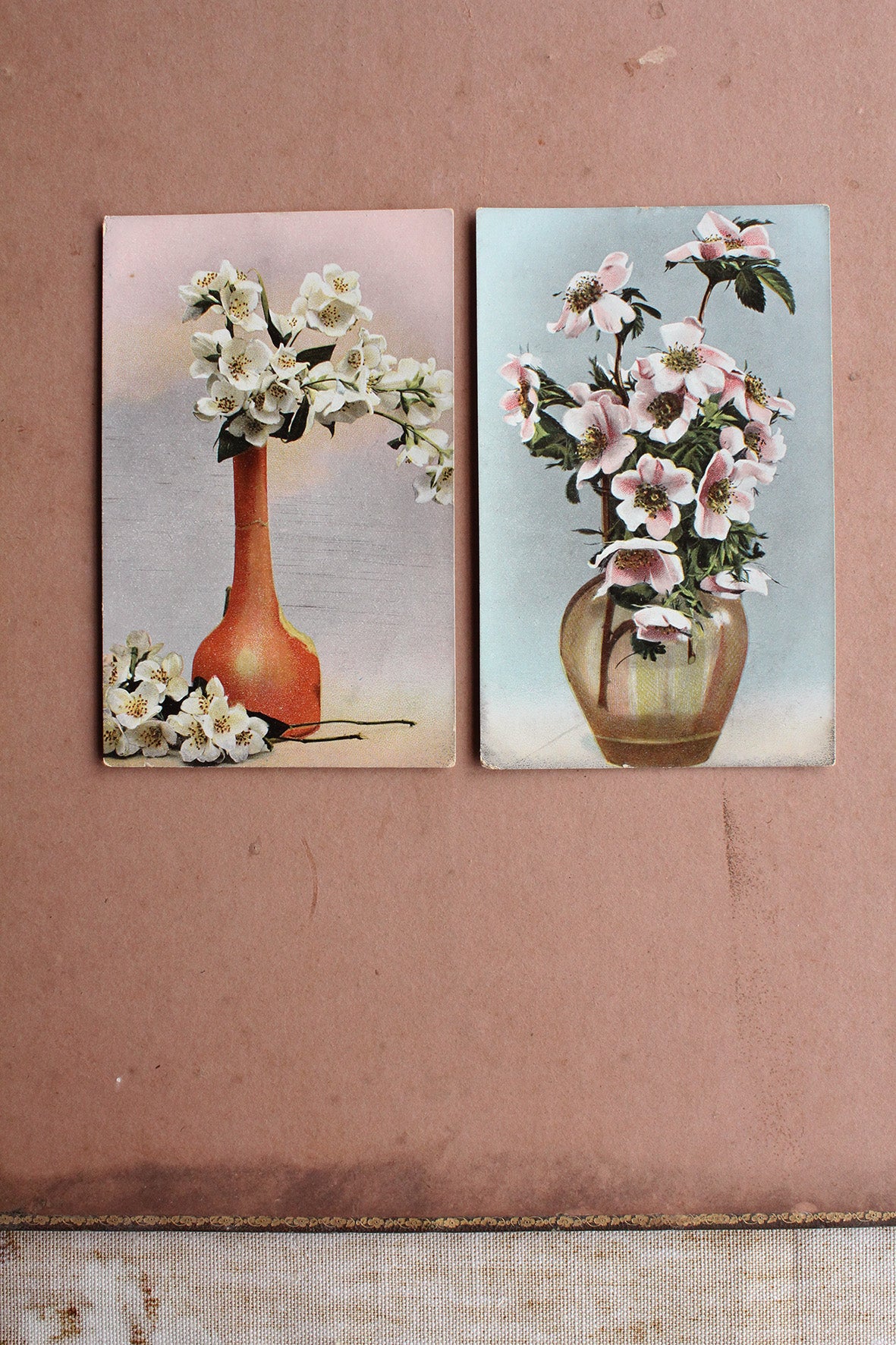 Old Collectable Postcards - Blossom Roses