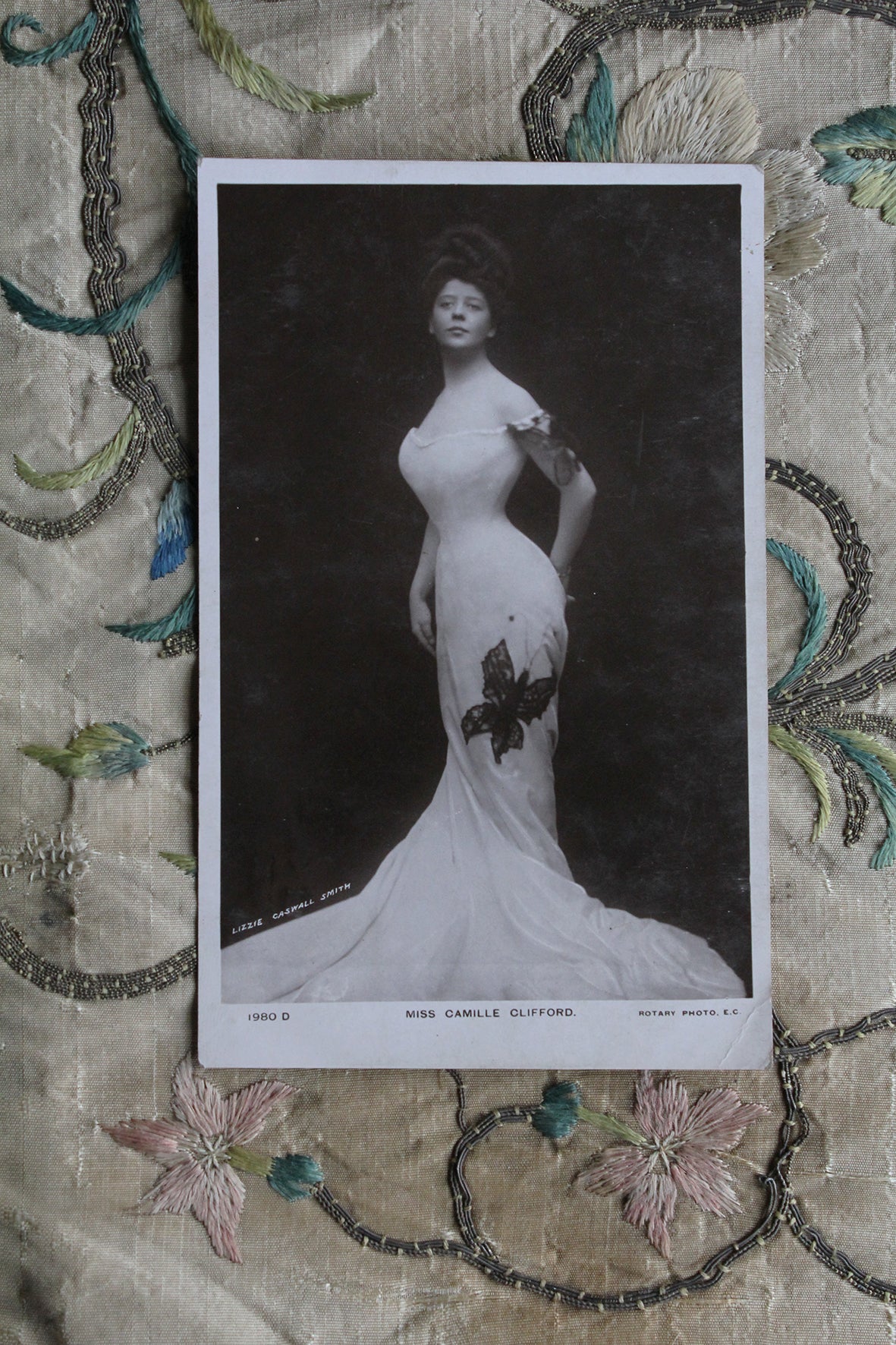 Old Collectable Postcard - Miss Clifford