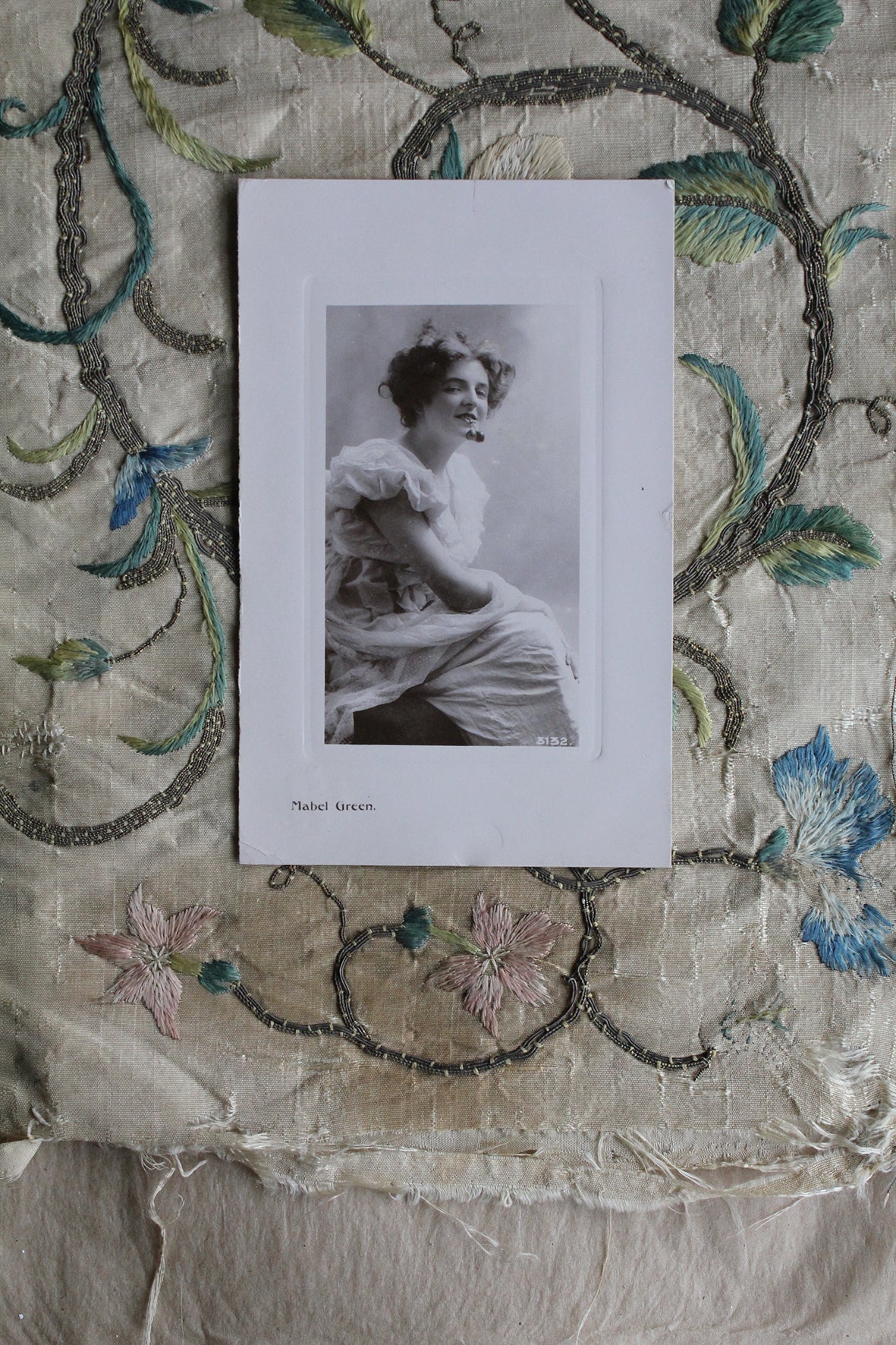 Old Collectable Postcard - Mabel Green