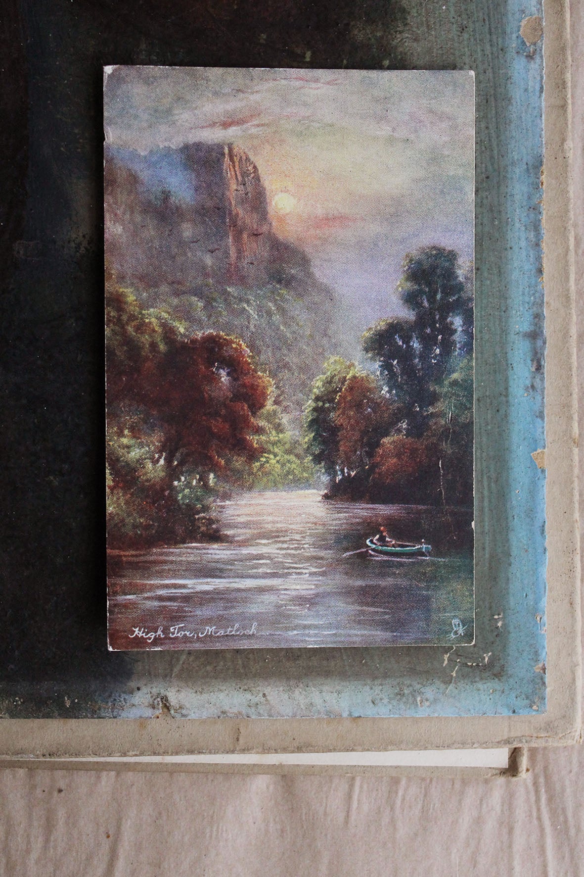 Old Collectable Postcard - High Tor