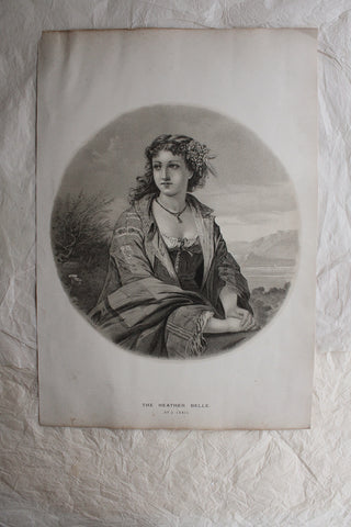 Old Book Plate - The Heather Belle