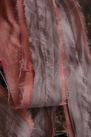 THE RIBBON PATH - Delicate Silk & Valenciennes Lace Ribbon (G)
