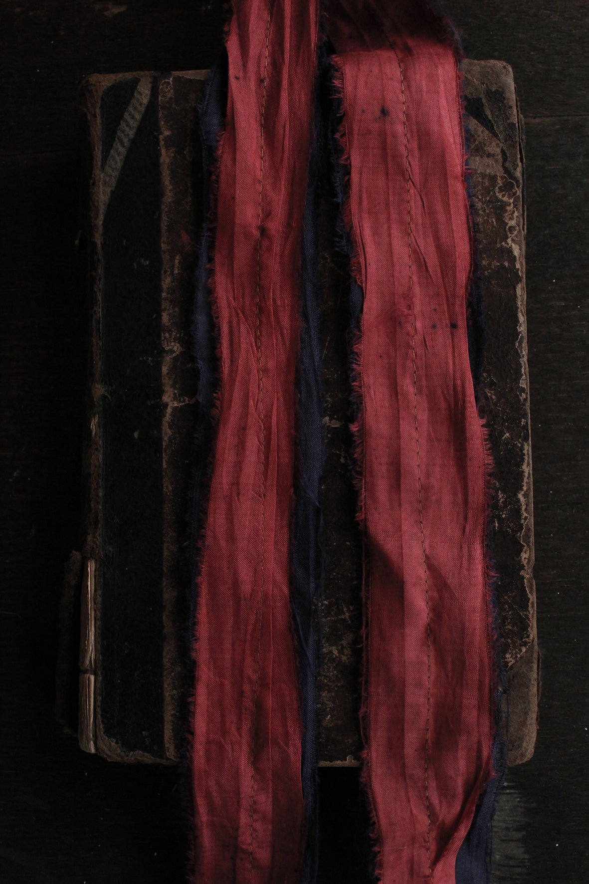 THE RIBBON PATH - Delicate Layered Silk Ribbon - Cathedral