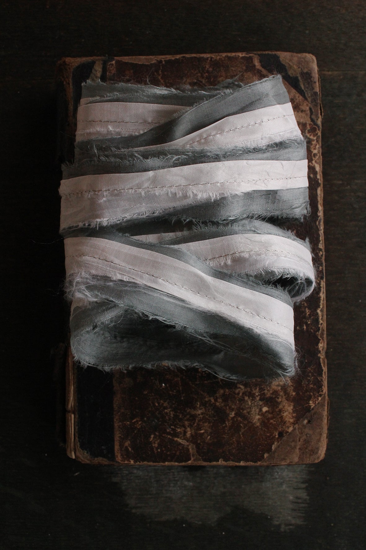 THE RIBBON PATH - Delicate Layered Silk Ribbon - Wintersill
