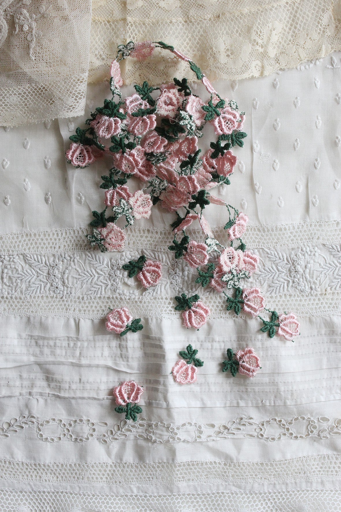 Vintage Rose Ribbon