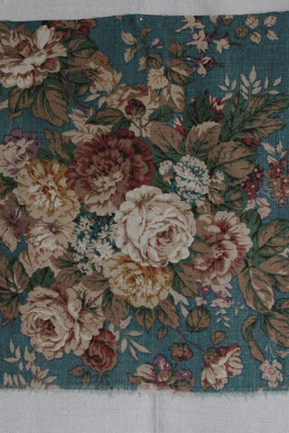 Rare Old Sanderson Linen Panel