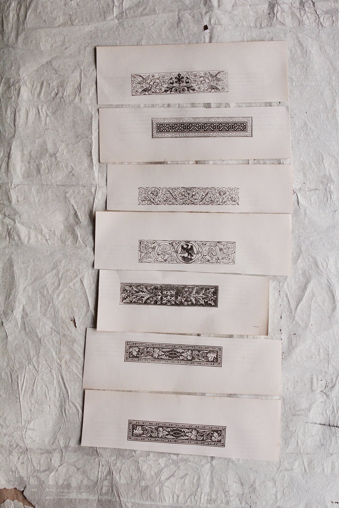 Reclaimed Printed Tablet Borders - Collection 1