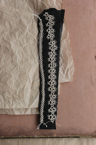 Varied Reclaimed Antique Decorative Lace and Broderie Windows