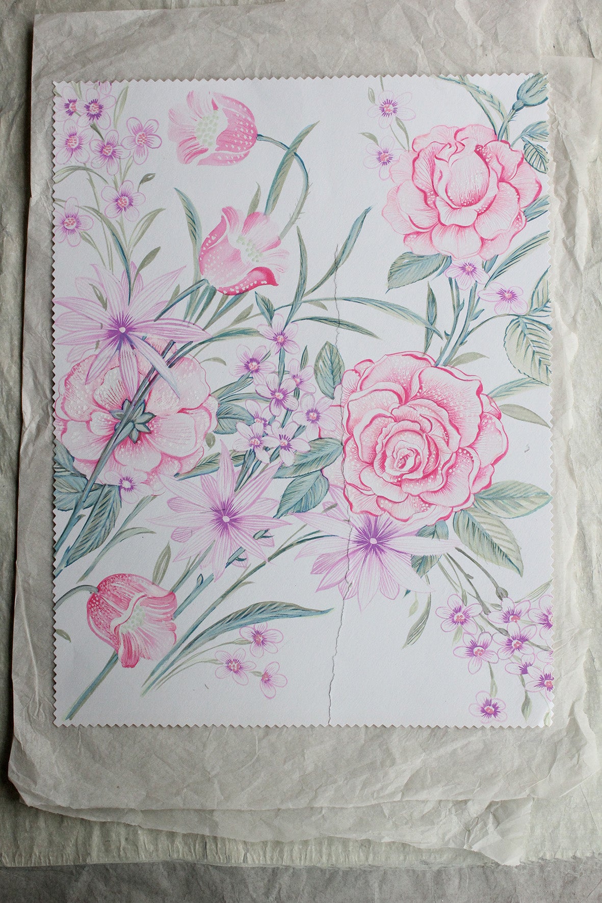 Vintage Textile Design - Archive 4 No.211