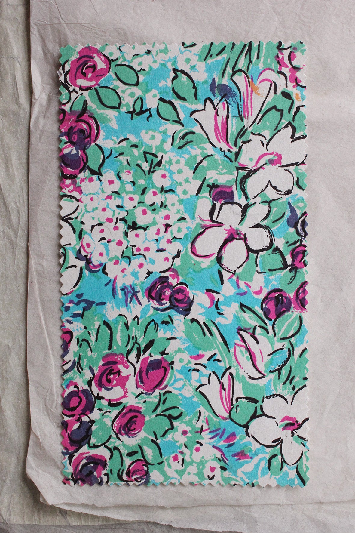 Vintage Textile Design - Archive 4 No.214