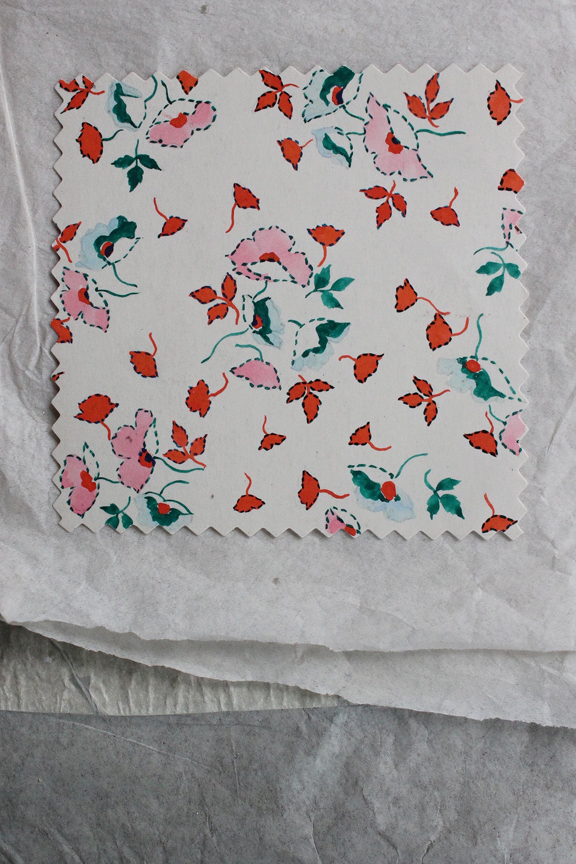 Vintage Textile Design - Archive 4 No.219