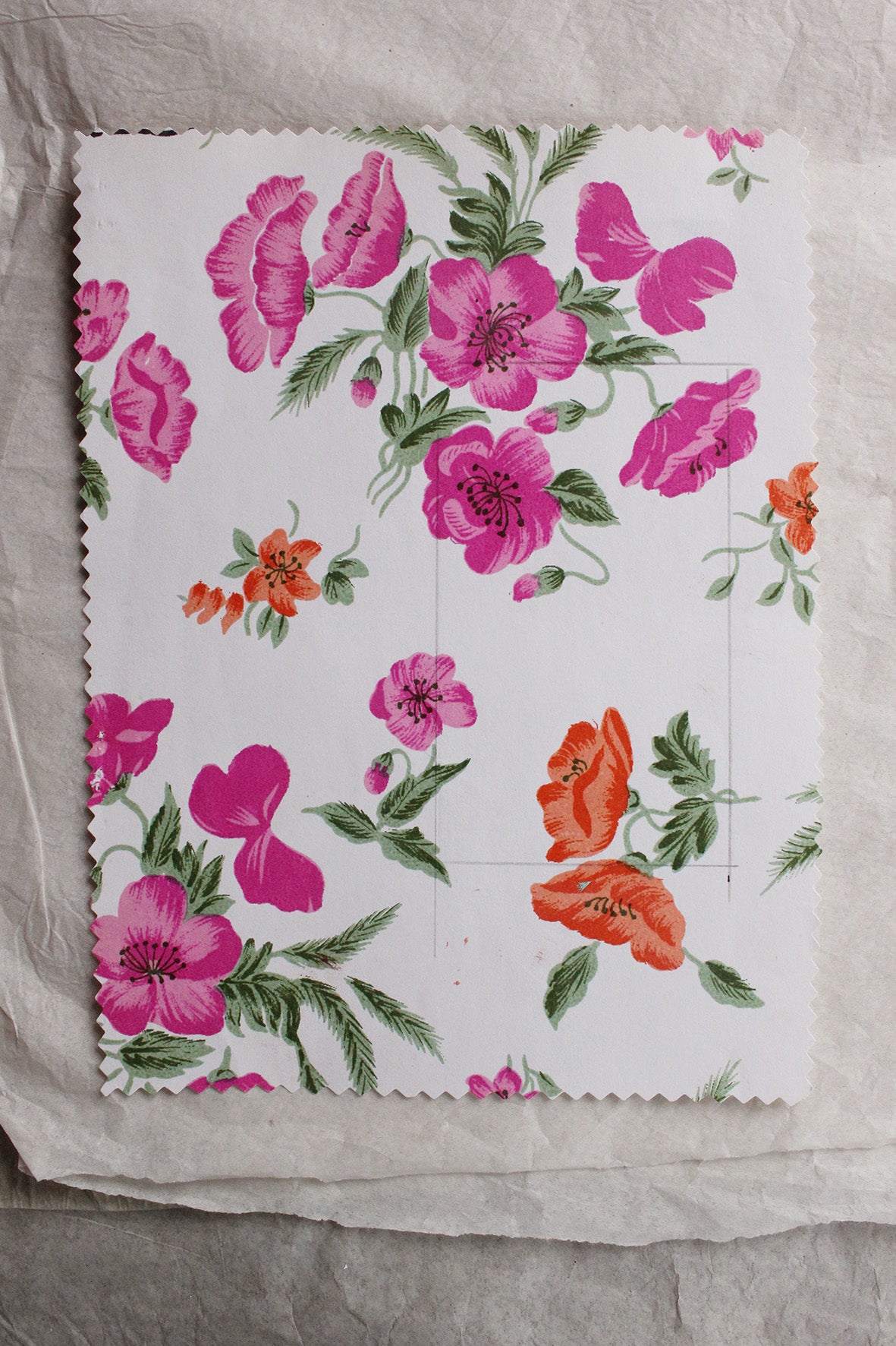 Vintage Textile Design - Archive 4 No.222