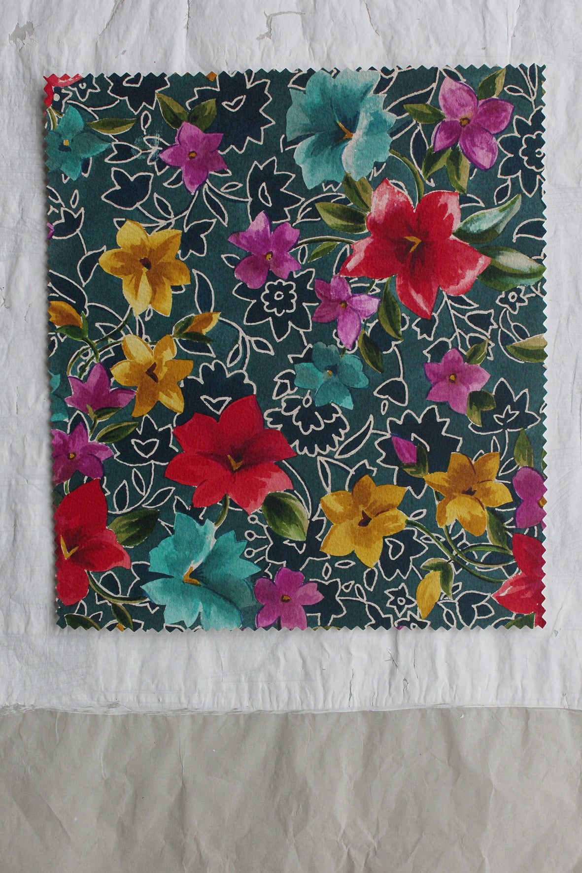 Vintage French Textile Design - Archive 3 No.136