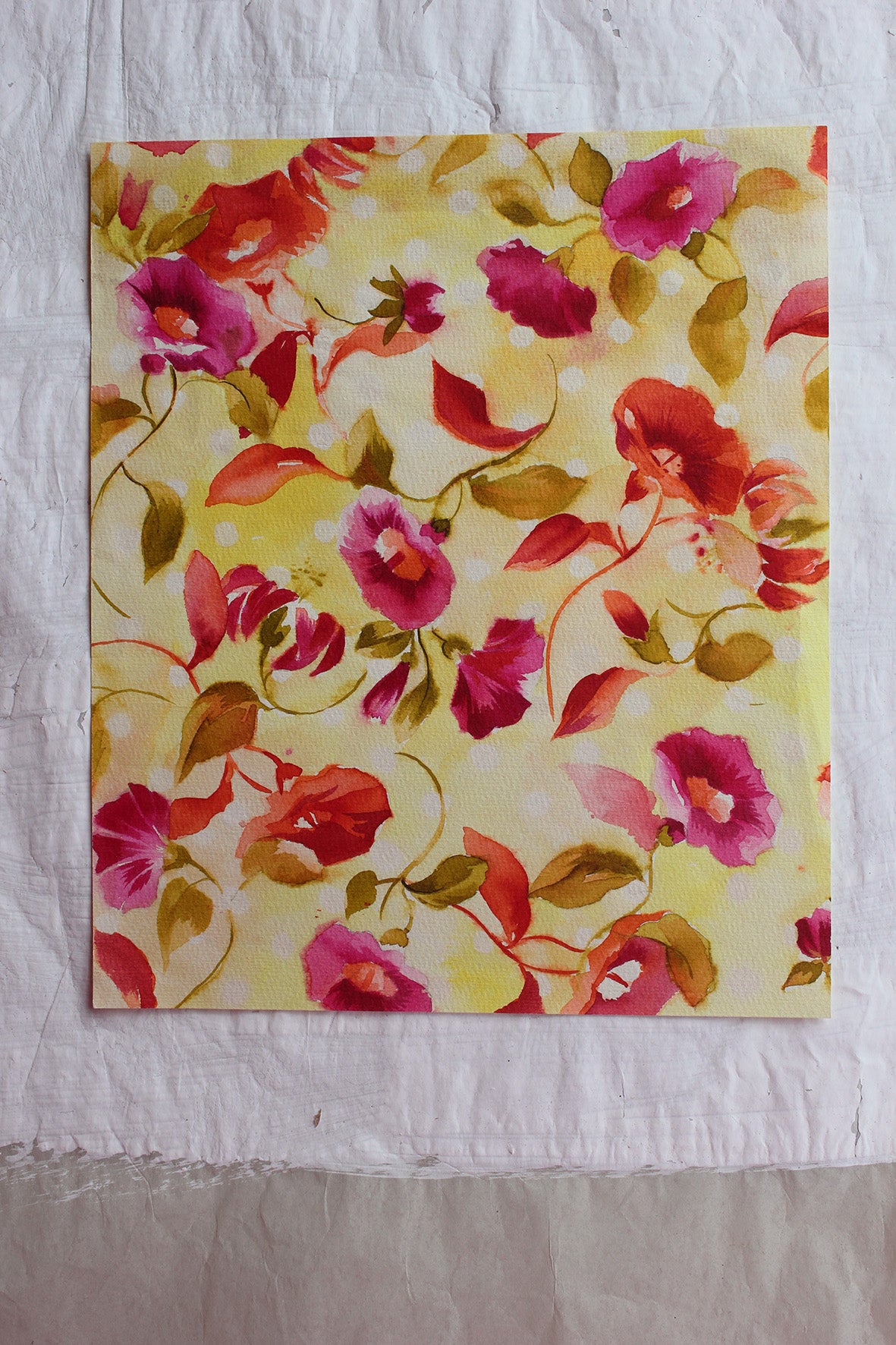 Vintage French Textile Design - Archive 4 No.154