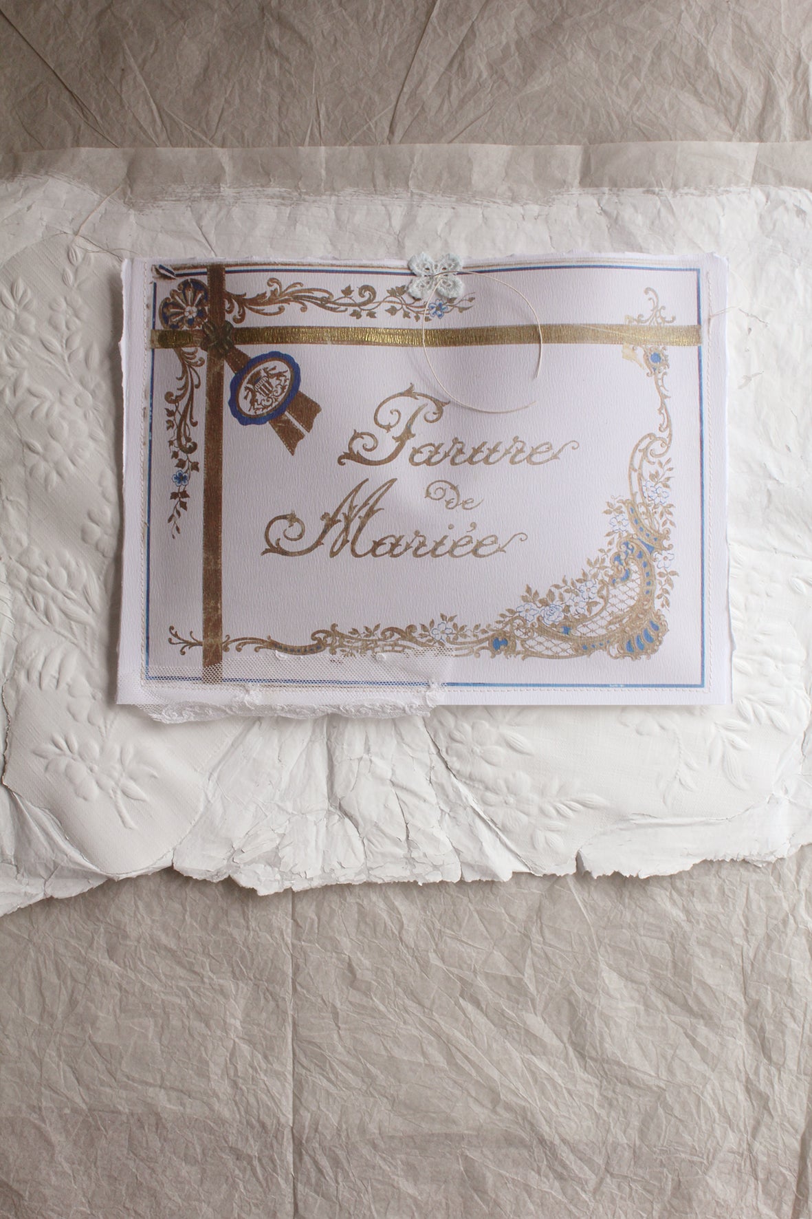 Parure de Mariée (Memories from an Old French Bridal Box)