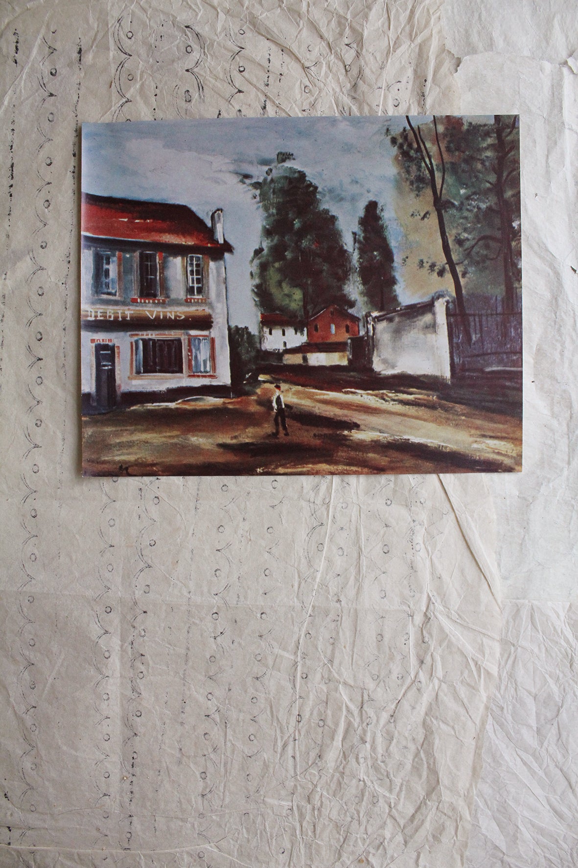 Old Print - Vlaminck - The Wine Shop