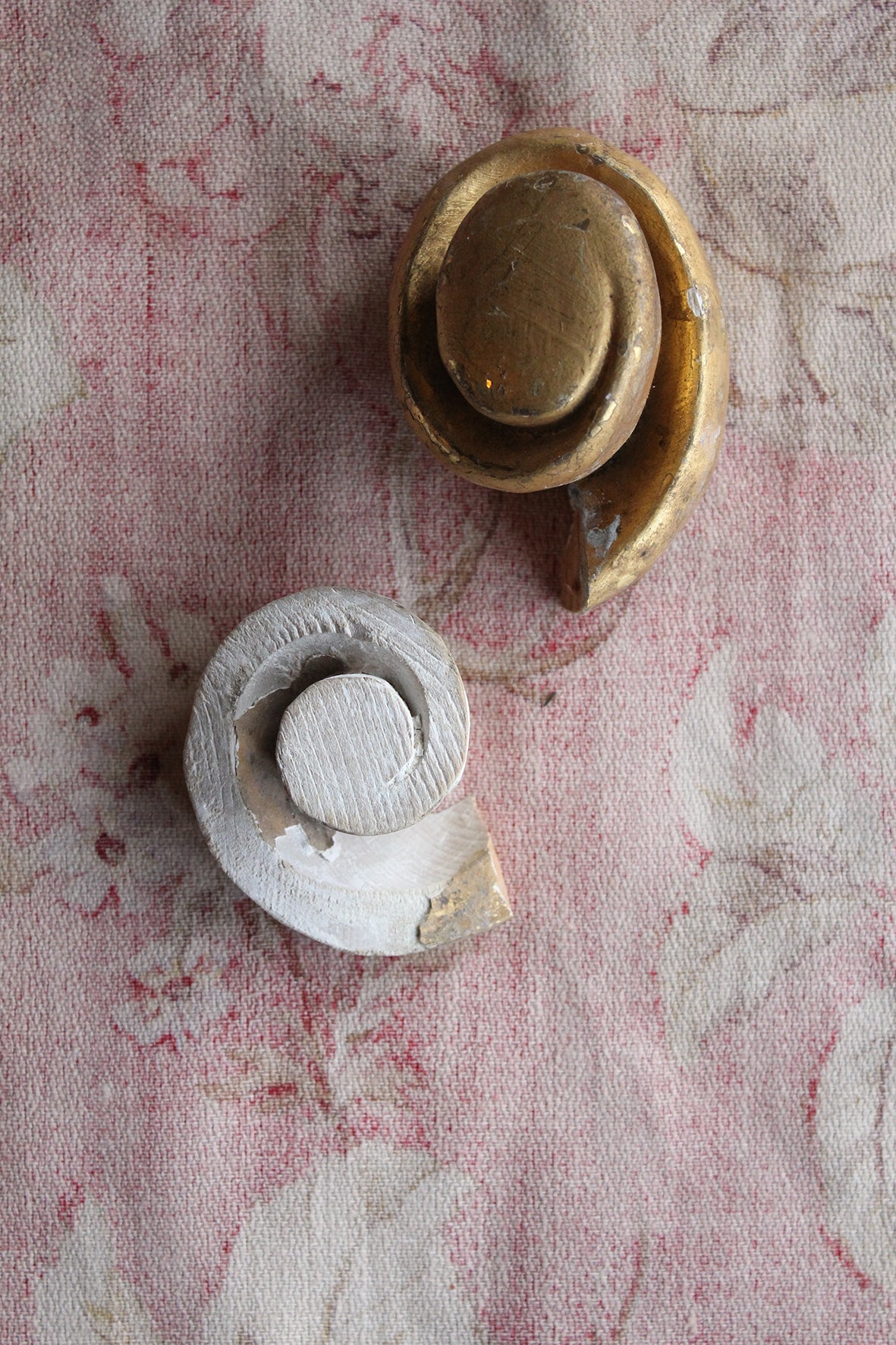 Reclaimed Wooden Swirl Decoratives