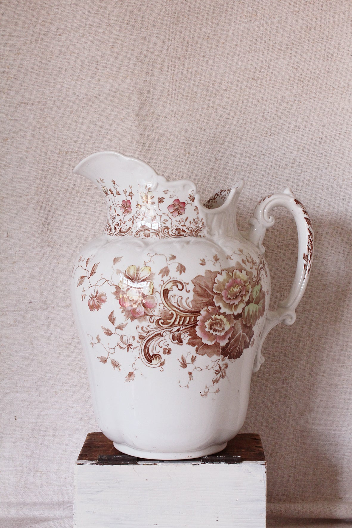 Beautiful Old Water Pitcher -