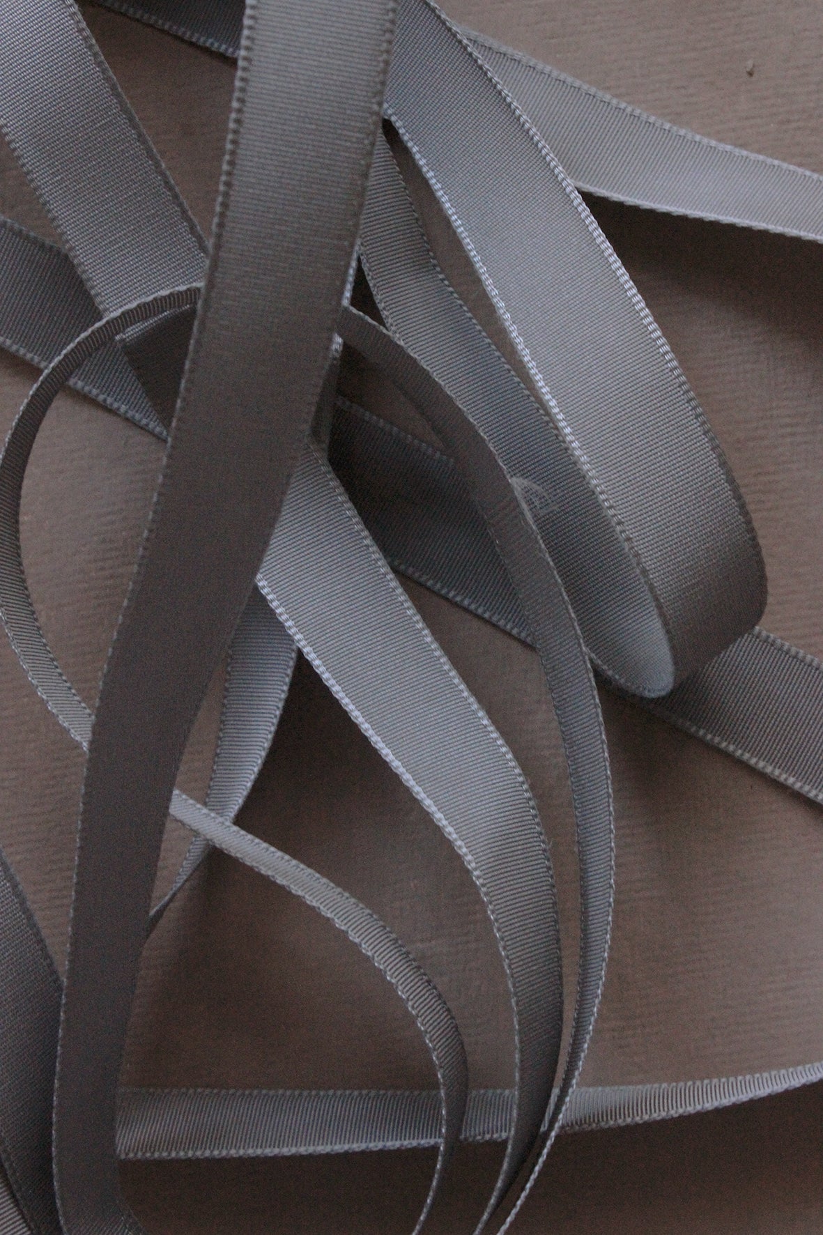 Vintage Milliner's Ribbon - Fossil