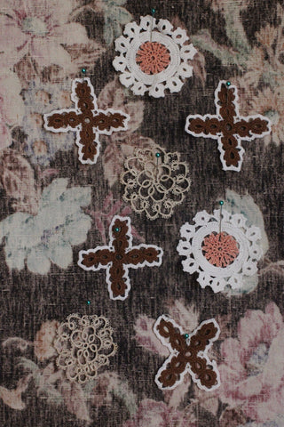 Thirties Partly Embroidered Linen/Silk Panel