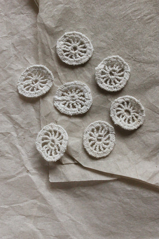 Antique Decoratives - Cotton Hand Made Wheels