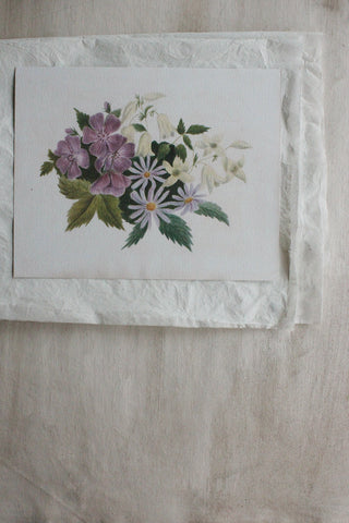 'STILL LIFE' CARD - THE FLORAL PAGE