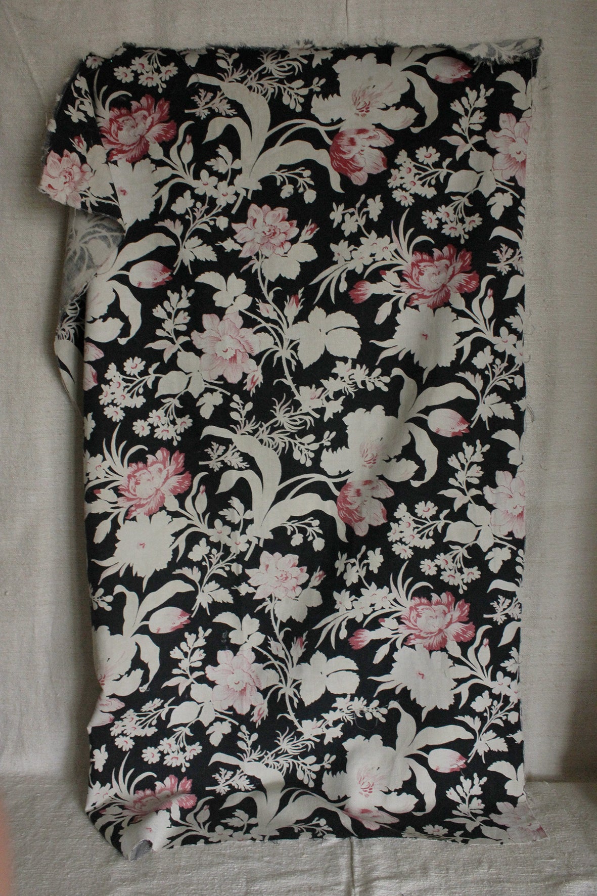 Old French Printed Cotton Panel (nineteen)
