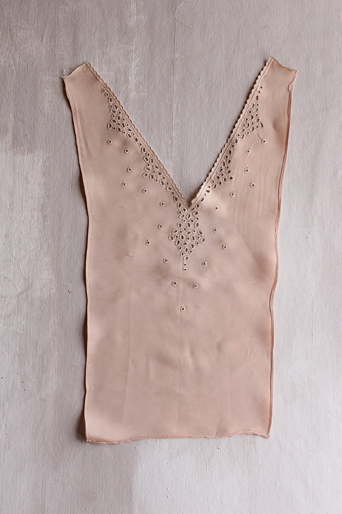 Edwardian Salmon Pink Modesty Panel