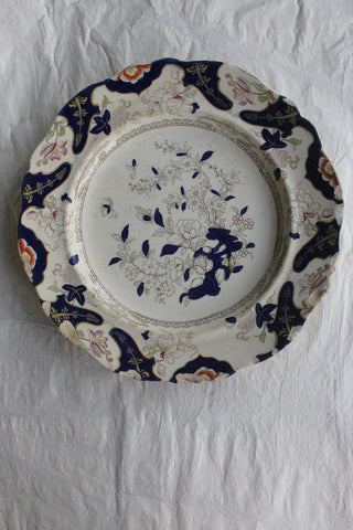 Perfectly Imperfect Old Ridgeway Plate 