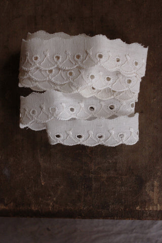 Edwardian Pin Tuck Fine Cotton Dress Panel