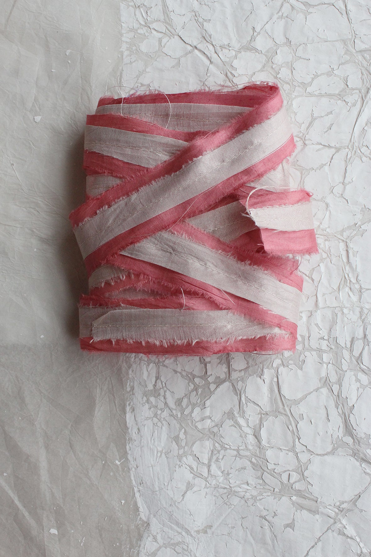 THE RIBBON PATH - Delicate Layered Silk Ribbon - Patisserie