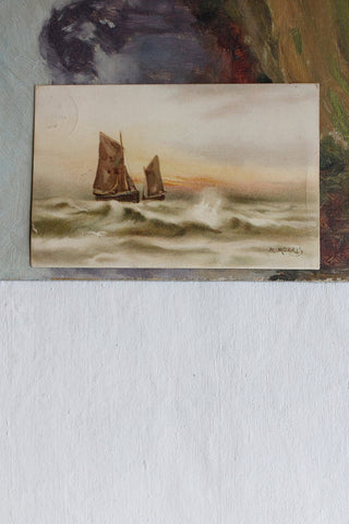 Old Reclaimed Greeting Card front