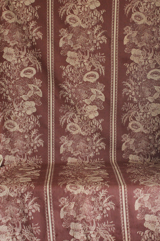 Rare Old Sanderson Floral Linen Panel