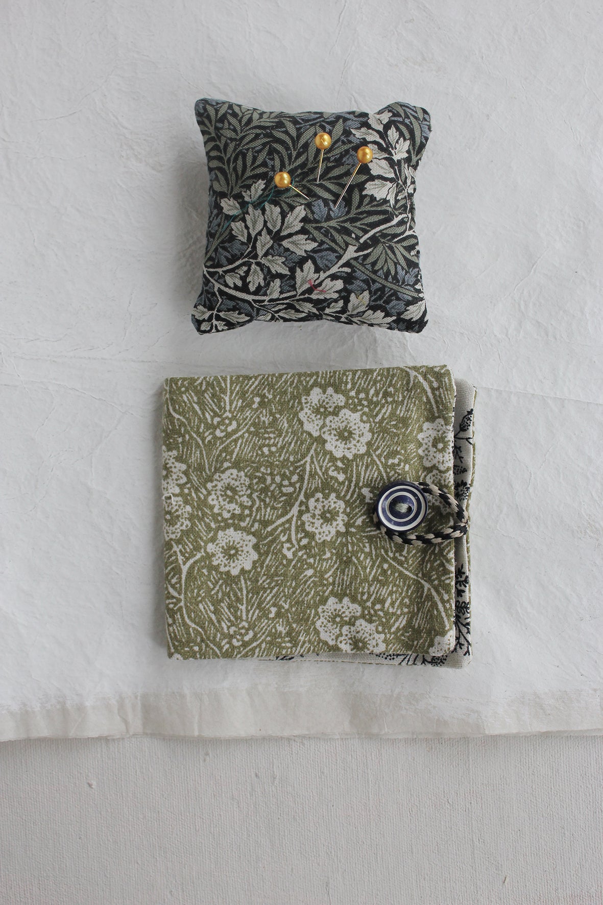 Hand Made Sewing Case & Pin Pillow