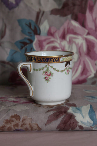 Old Victorian Hand Painted Pitcher - Blossom
