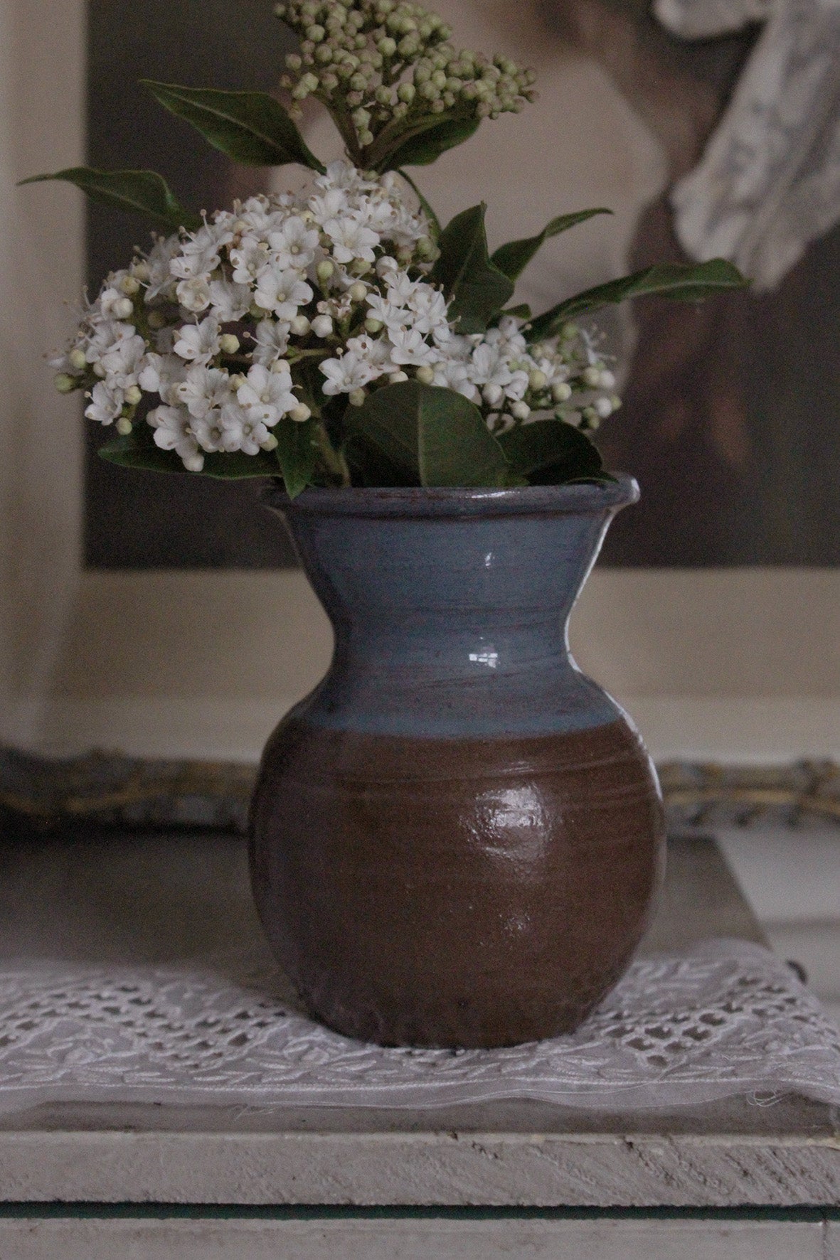Old Studio Pottery Hand Thrown Posy Vase