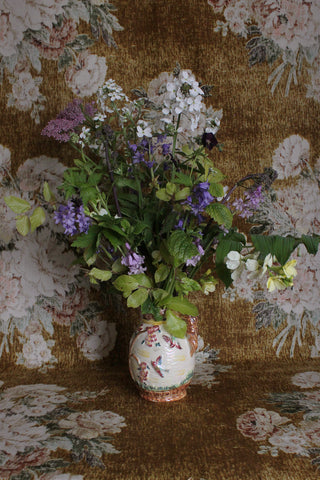 A Beautiful Victorian Floral Pitcher