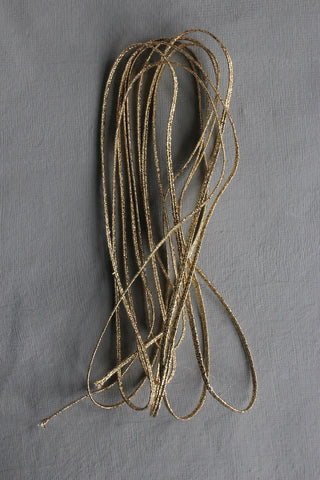 Corded Ribbon - Gold
