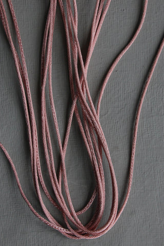 Corded Ribbon - Blush Rose