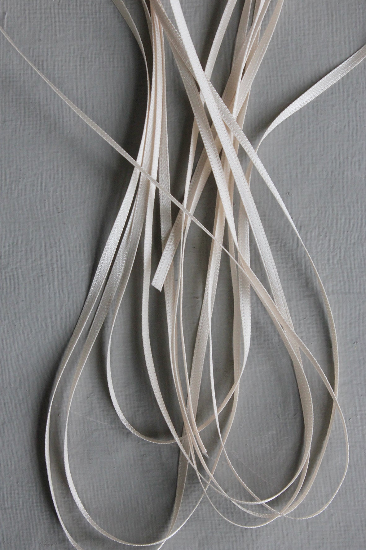 Double Satin Vintage Ribbon - Warm Milk – The Linen Garden