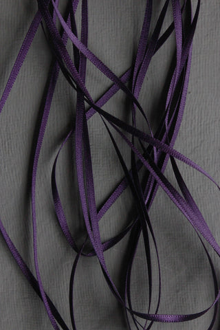 Double Satin Vintage Ribbon - Viola