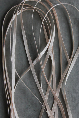 Double Satin Vintage Ribbon - Chantilly Blush