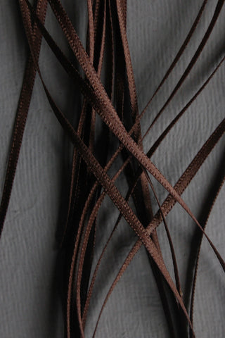 Double Satin Vintage Ribbon - Old Oak