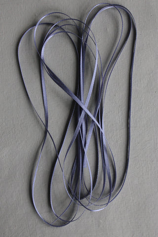 Double Satin Vintage Ribbon - Delphinium