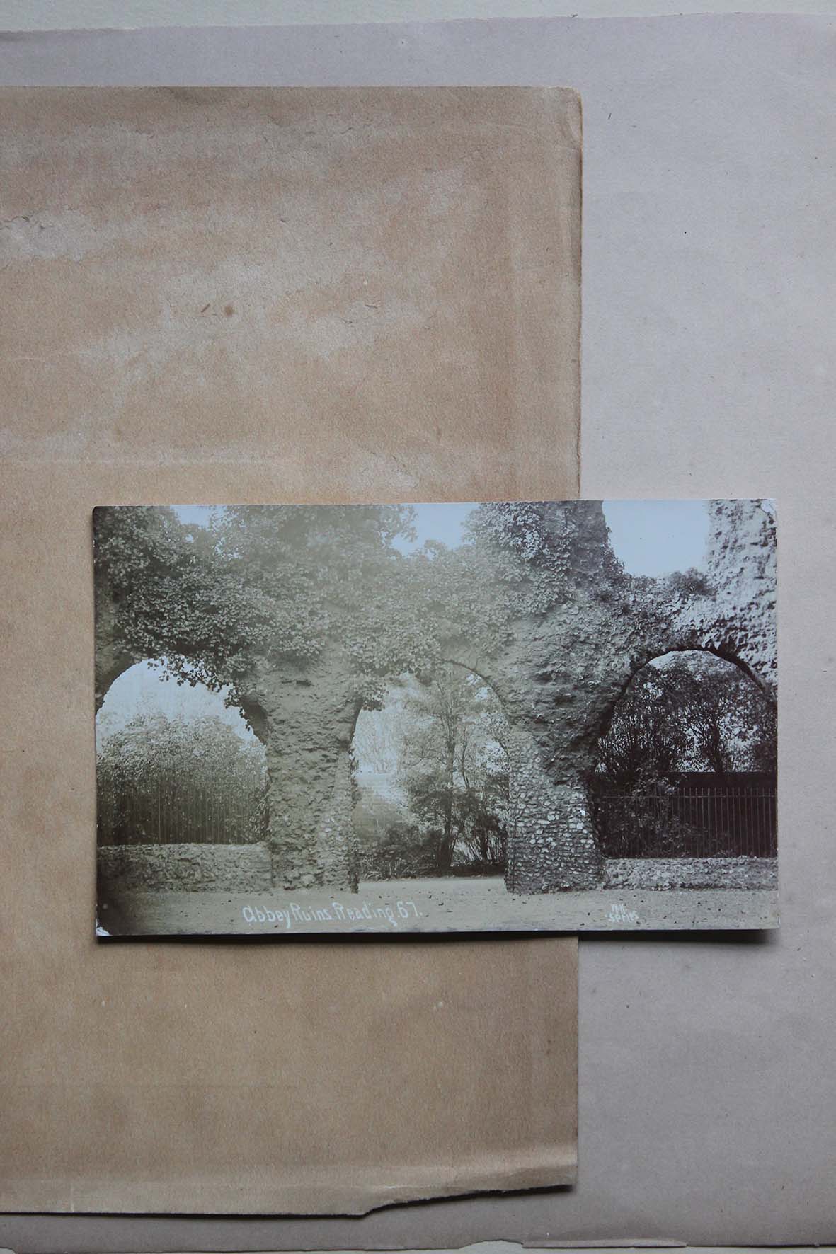 Individual Postcard - Abbey Ruins